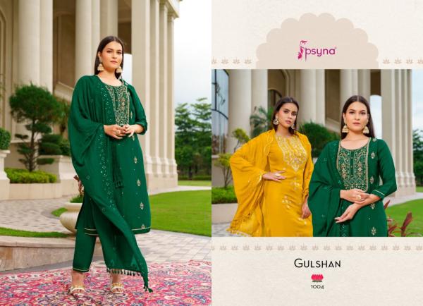 Psyna Gulshan Festival Wear Silk Designer Readymade Collection